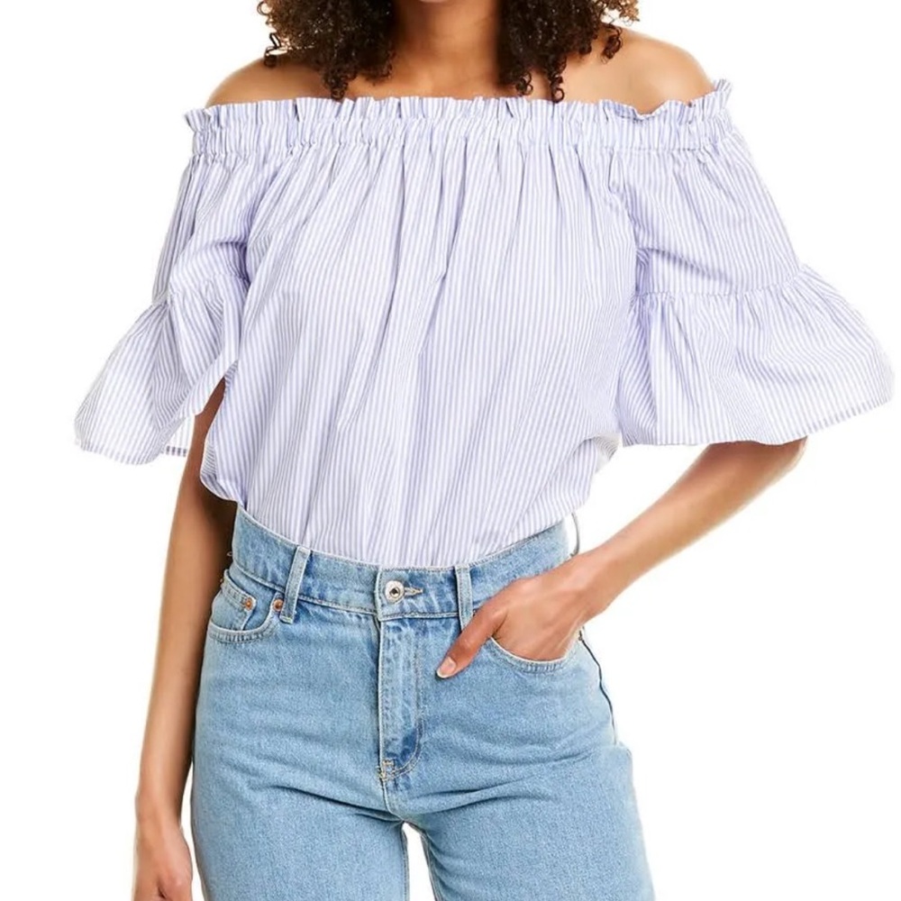 Kate Spade Tops Kate Spade Broome Street Stripe Top